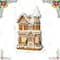 Glitzhome® 12" Light-Up Gingerbread House Table Décor